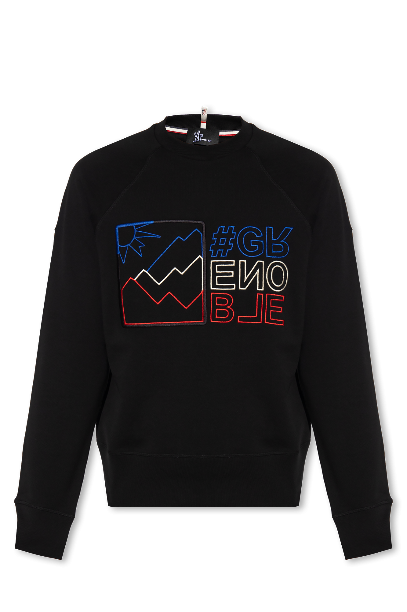 Moncler logo store embroidered sweatshirt